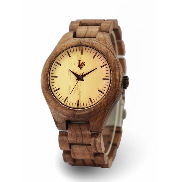ساعت مچی مردانه مدل Hooram چوب گردو